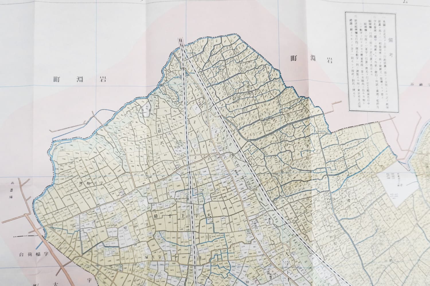 お取り寄せ＞ 復刻古地図 明治40年 東京市15区 近傍34町村 番地界入 30