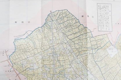 ＜お取り寄せ＞ 復刻古地図 明治40年 東京市15区 近傍34町村 番地界入　30.北豊島郡王子町