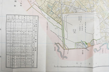 ＜お取り寄せ＞ 復刻古地図 明治40年 東京市15区 近傍34町村 番地界入　30.北豊島郡王子町