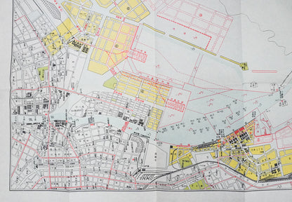 ＜お取り寄せ＞  復刻古地図 昭和十一年(1936年) 東京港一覧図（東京港一覧圖）