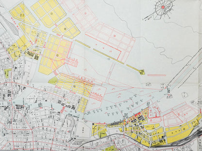 ＜お取り寄せ＞  復刻古地図 昭和十一年(1936年) 東京港一覧図（東京港一覧圖）