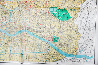 ＜お取り寄せ＞  復刻古地図 東京商業地圖（東京商業地図）