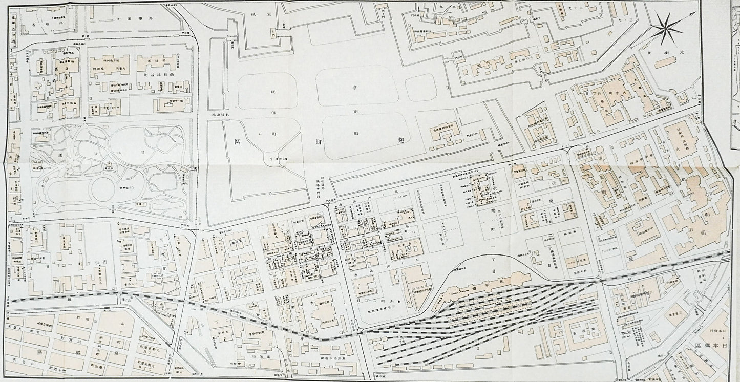 ＜お取り寄せ＞  復刻古地図 丸ノ内地圖（丸ノ内地図）