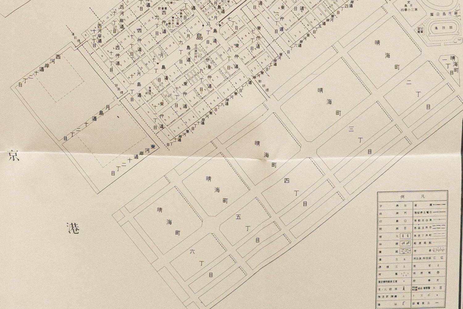 お取り寄せ＞ 復刻古地図 昭和十六年 大東京三十五区内 04.京橋區詳細