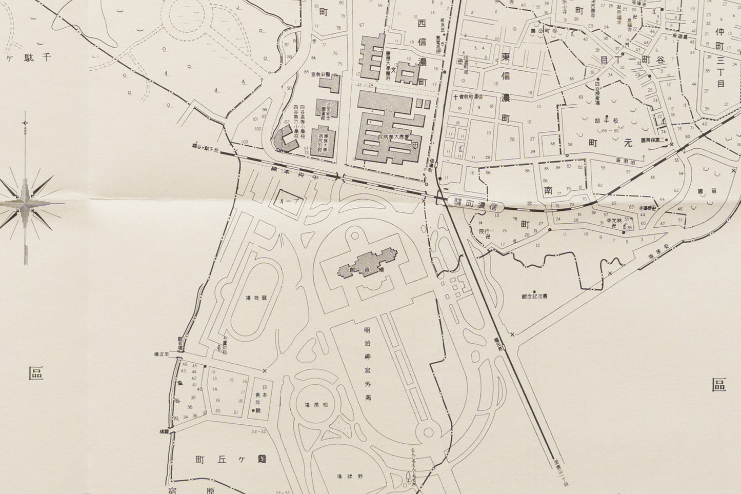 ＜お取り寄せ＞ 復刻古地図 昭和十六年 大東京三十五区内　08.四谷區詳細圖（四谷区詳細図）