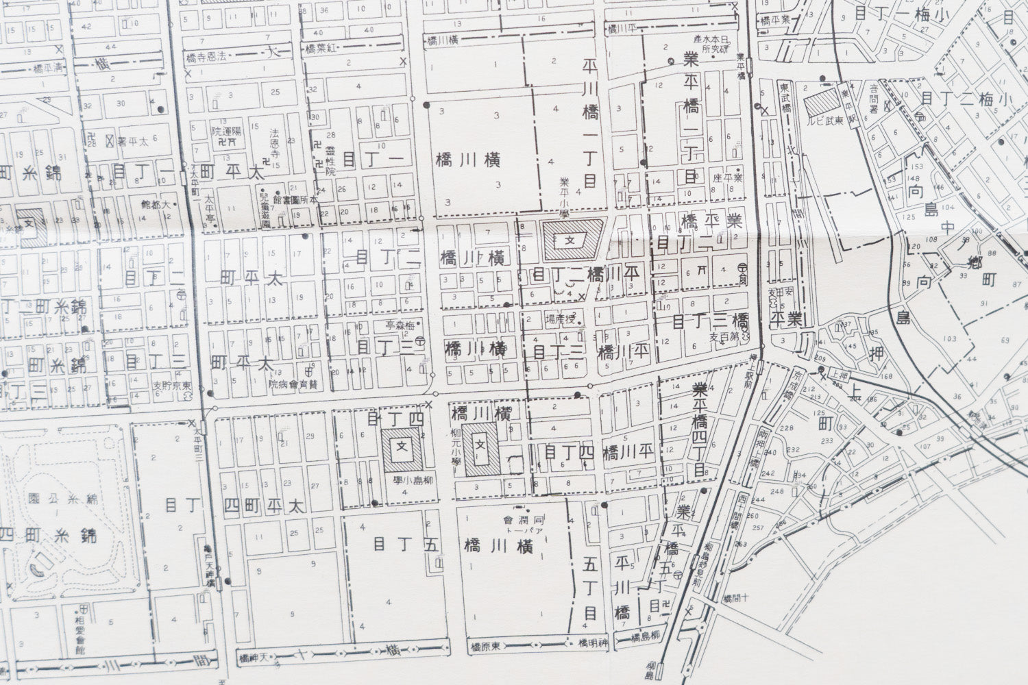 貴重　東京区分地図 日本地学株式会社　昭和39年 古地図世田谷区東京都区分詳細図⑫ ◇ 昭和39年◇ 日地出版株式会社
