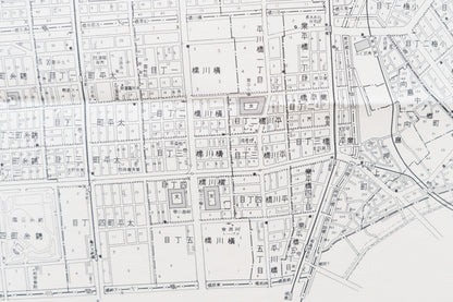 ＜お取り寄せ＞ 復刻古地図 昭和十六年 大東京三十五区内　14.本所區詳細圖（本所区詳細図）