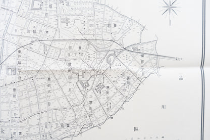 ＜お取り寄せ＞ 復刻古地図 昭和十六年 大東京三十五区内　19.荏原區詳細圖（荏原区詳細図）