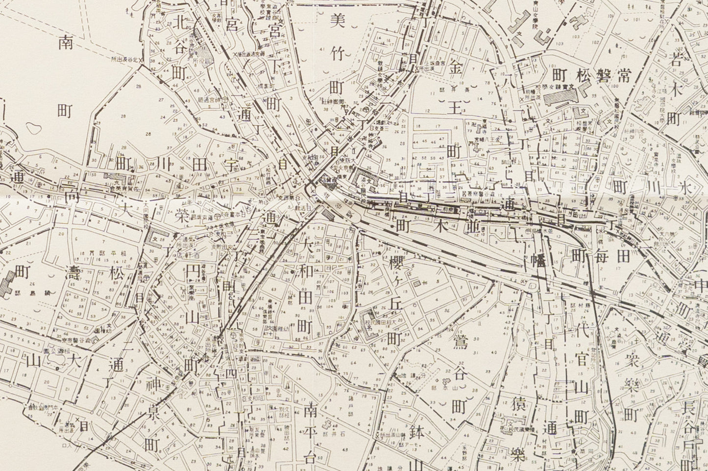 ＜お取り寄せ＞ 復刻古地図 昭和十六年 大東京三十五区内　22.渋谷區詳細圖（渋谷区詳細図）