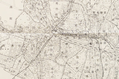 ＜お取り寄せ＞ 復刻古地図 昭和十六年 大東京三十五区内　22.渋谷區詳細圖（渋谷区詳細図）
