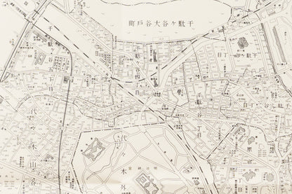 ＜お取り寄せ＞ 復刻古地図 昭和十六年 大東京三十五区内　22.渋谷區詳細圖（渋谷区詳細図）