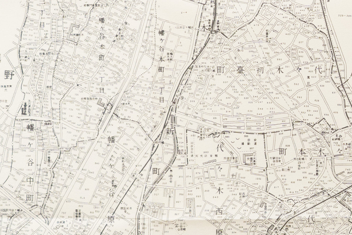 ＜お取り寄せ＞ 復刻古地図 昭和十六年 大東京三十五区内　22.渋谷區詳細圖（渋谷区詳細図）