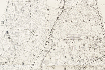 ＜お取り寄せ＞ 復刻古地図 昭和十六年 大東京三十五区内　22.渋谷區詳細圖（渋谷区詳細図）