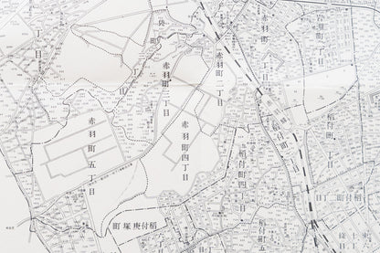 ＜お取り寄せ＞ 復刻古地図 昭和十六年 大東京三十五区内　28.王子區詳細圖（王子区詳細図）