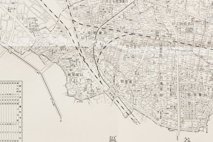 ＜お取り寄せ＞ 復刻古地図 昭和十六年 大東京三十五区内　30.荒川區詳細圖（荒川区詳細図）