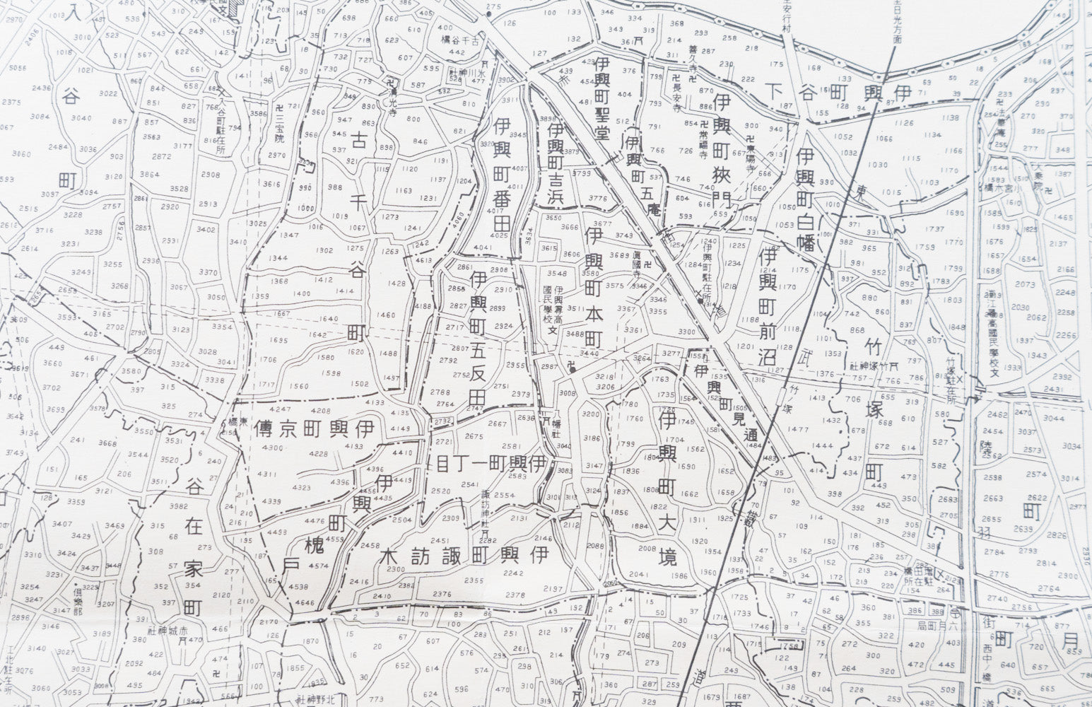 お取り寄せ＞ 復刻古地図 昭和十六年 大東京三十五区内 31.足立區詳細