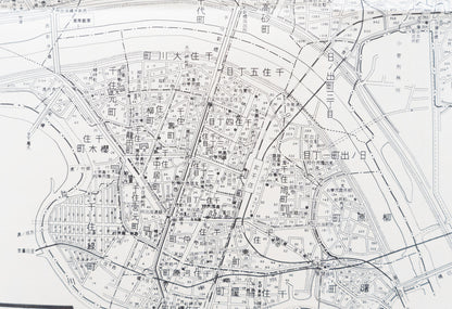 ＜お取り寄せ＞ 復刻古地図 昭和十六年 大東京三十五区内　31.足立區詳細圖（足立区詳細図）