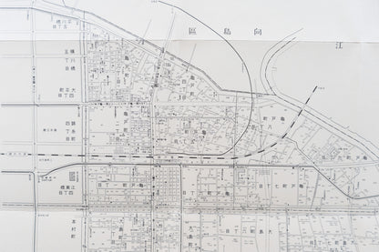 ＜お取り寄せ＞ 復刻古地図 昭和十六年 大東京三十五区内　33.城東區詳細圖（城東区詳細図）