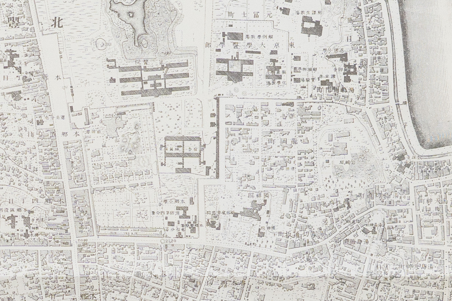 お取り寄せ＞ 復刻古地図 明治16-20年 5千分1迅速図 第四号 東京北部