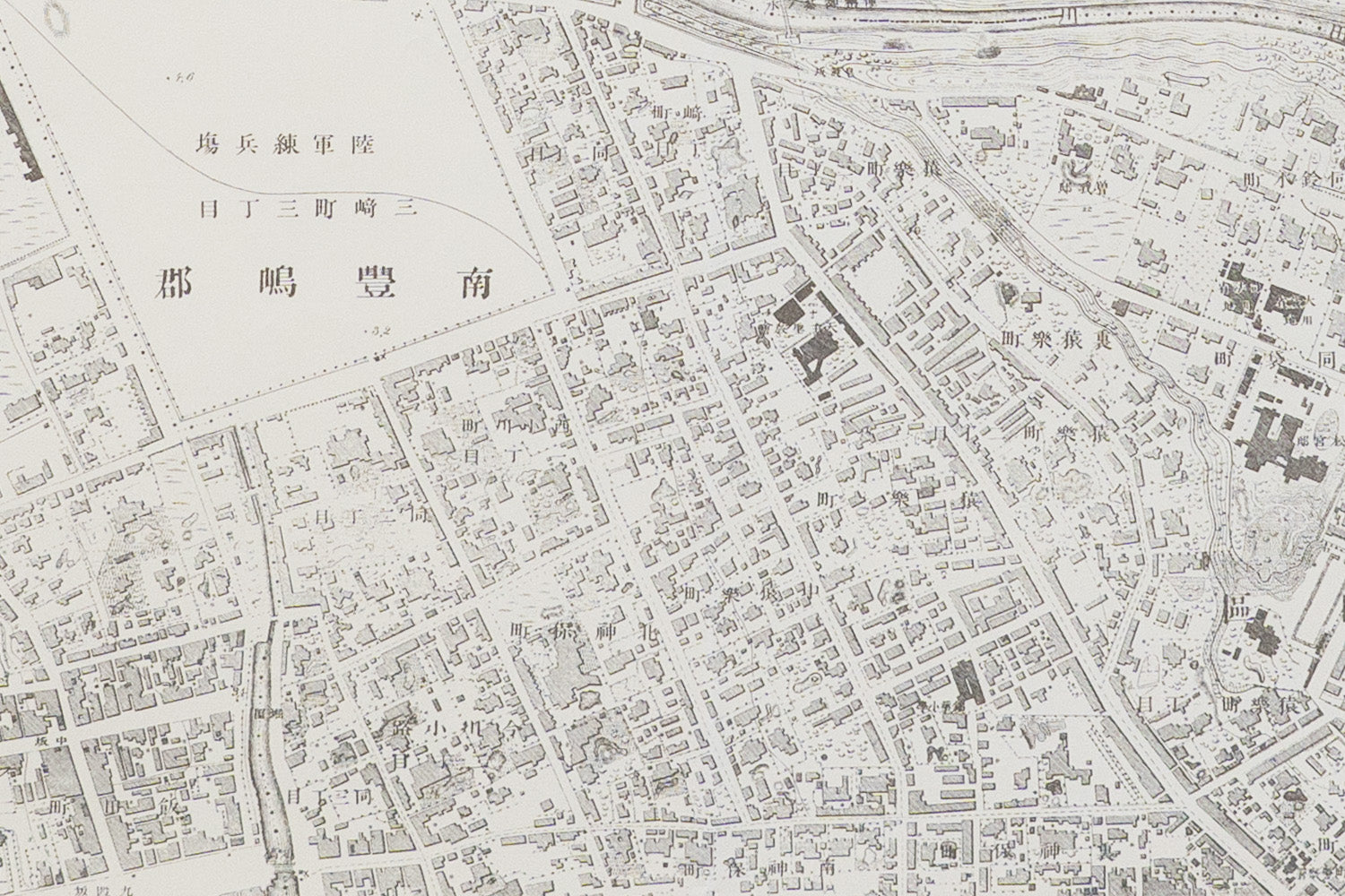 お取り寄せ＞ 復刻古地図 明治16-20年 5千分1迅速図 第四号 東京北部