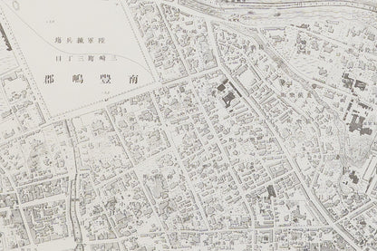 ＜お取り寄せ＞ 復刻古地図 明治16-20年 5千分1迅速図 第四号　東京北部