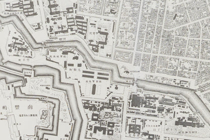 ＜お取り寄せ＞ 復刻古地図 明治18-20年 5千分1迅速図 第五号　東京中部