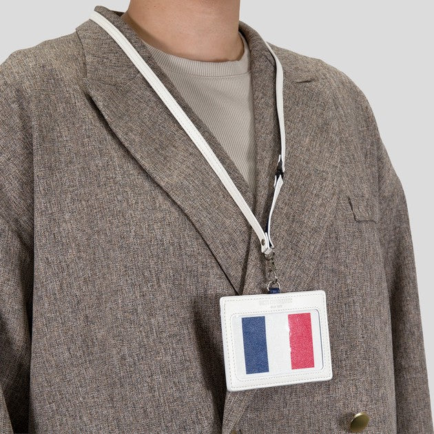 国旗デザインIDケース横型フランスの画像1