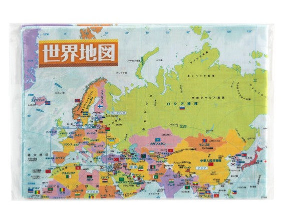 地図ハンカチーフ　トラベルマップ　石川県 ハンカチ世界地図 – 昭文社オンラインストア