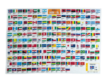 ハンカチ国旗の画像1