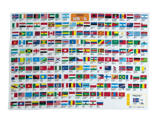 ハンカチ国旗の画像1