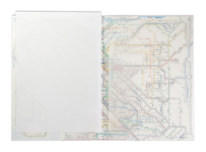 鉄道路線図クリアファイル　首都圏　日本語の画像3