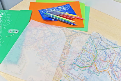 鉄道路線図クリアファイル　首都圏　日本語の画像8