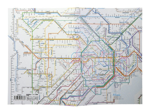 鉄道路線図ノートA5首都圏日本語の画像6