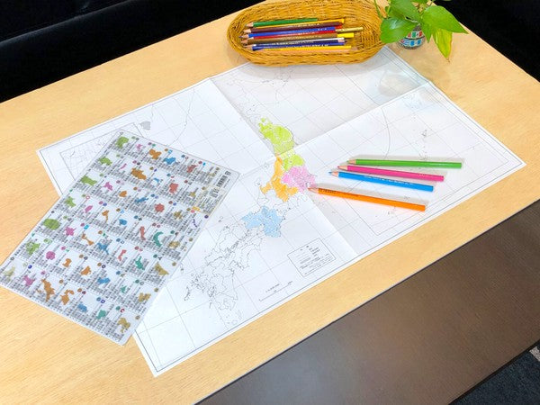 かきこみ式地図学習セットの画像9